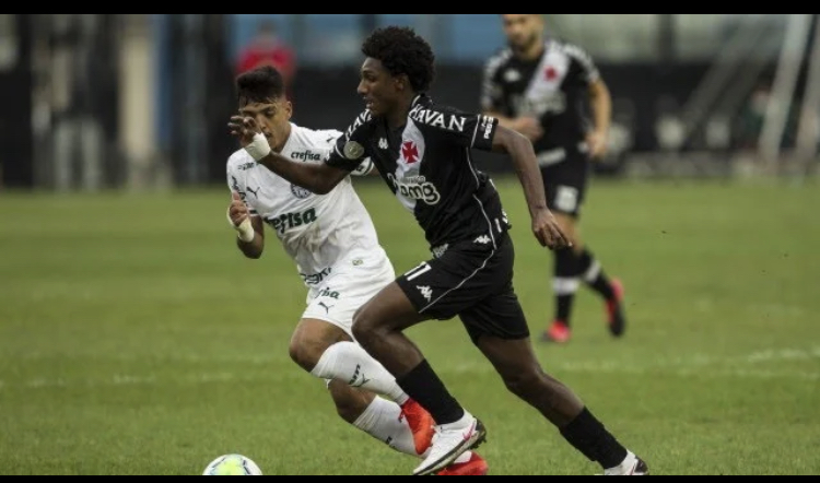 Vasco fica no 1 a 1 com reservas do Palmeiras e desperdiça chance de aumentar distância para o Z4
