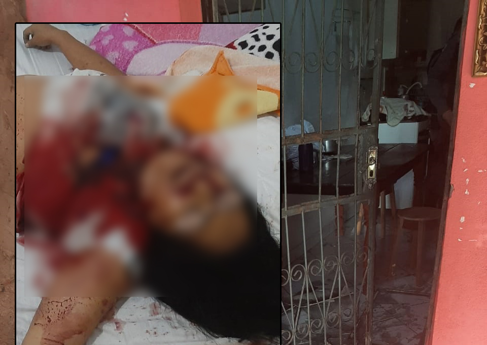 ENCAPUZADOS – Matam mulher grávida com 20 facadas, em Manaus