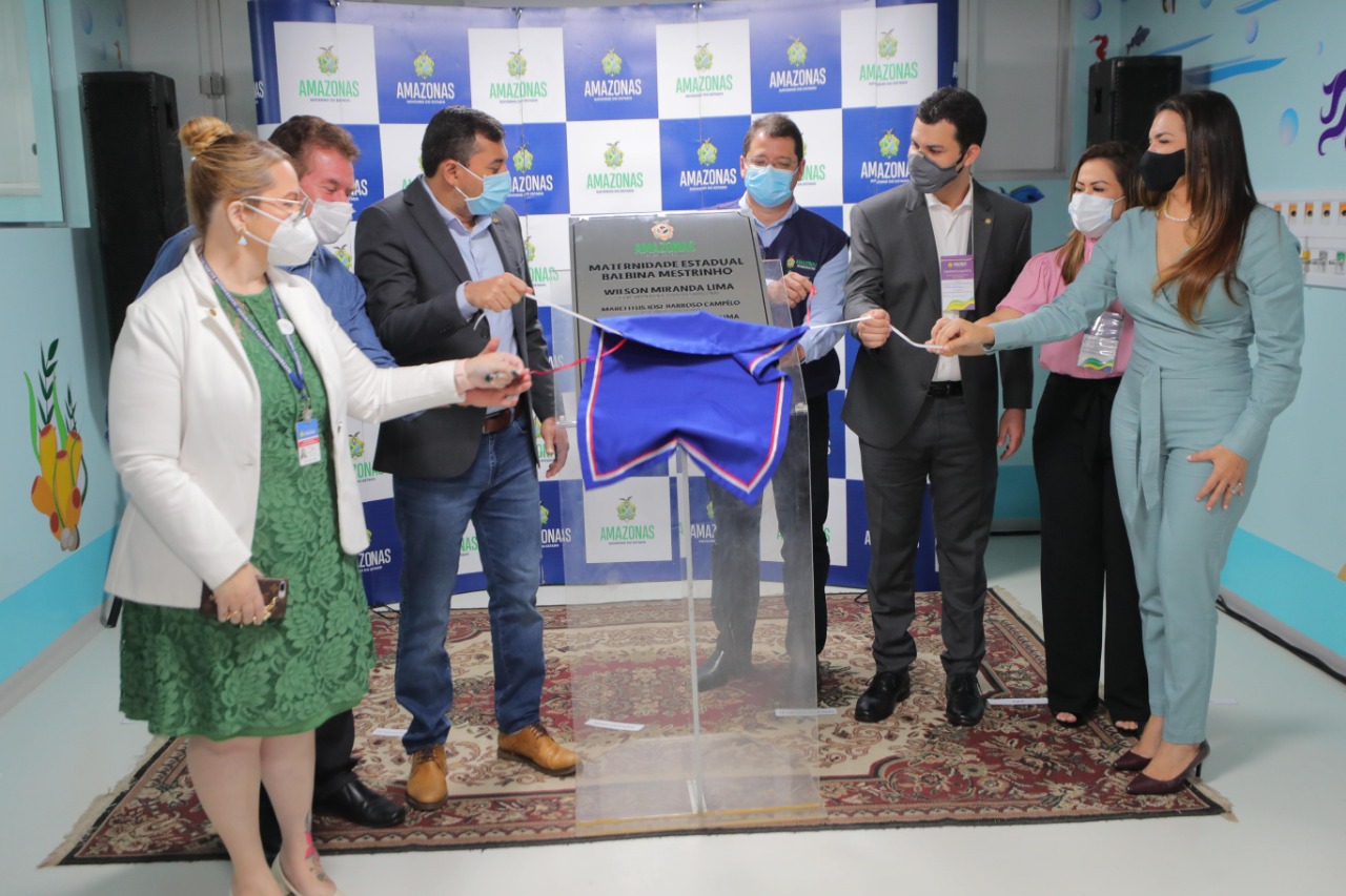 Governador Wilson Lima inaugura novos leitos de UTI na maternidade Balbina Mestrinho