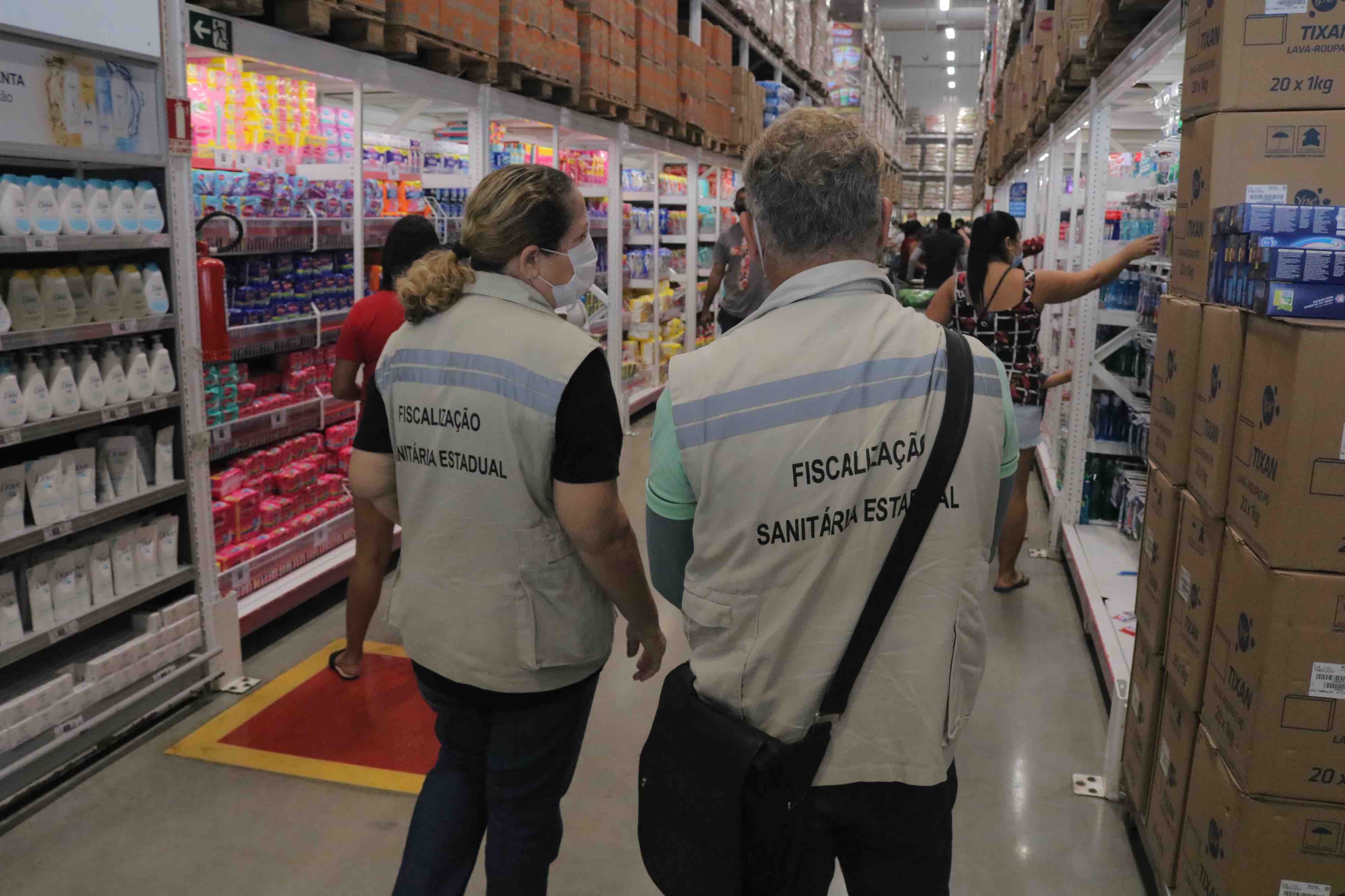 CIF autua supermercados por descumprimento de medidas preventivas contra a Covid-19