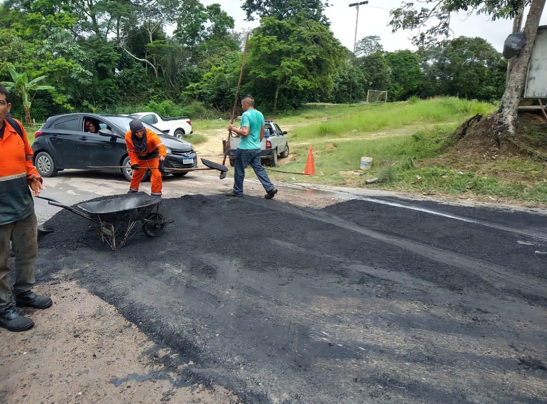 Prefeitura intensifica obras de drenagem nos bairros de Manaus