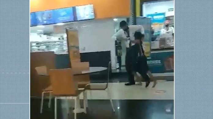 DEMITIDO – “Pegou Beco” segurança que arrastou criança no Sumaúma Park Shopping