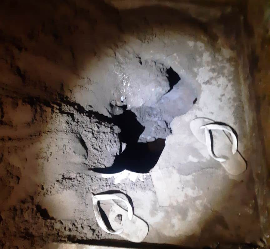 EM MASSA 14 detentos cavam túnel e fogem de delegacia em Iranduba na madrugada de domingo