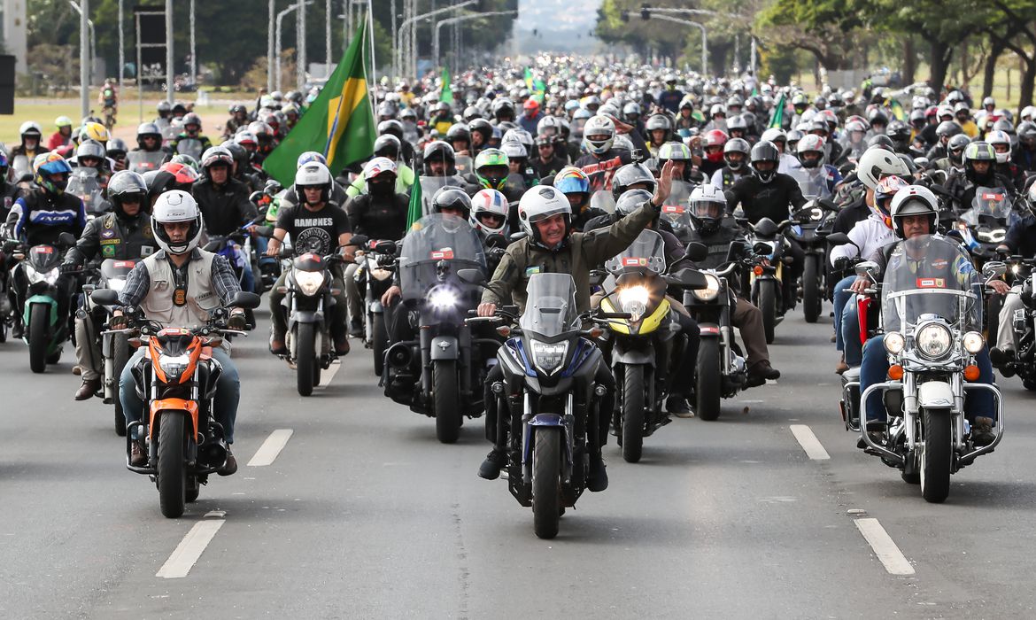 Motociata Pró-Bolsonaro em Manaus ocorre no domingo