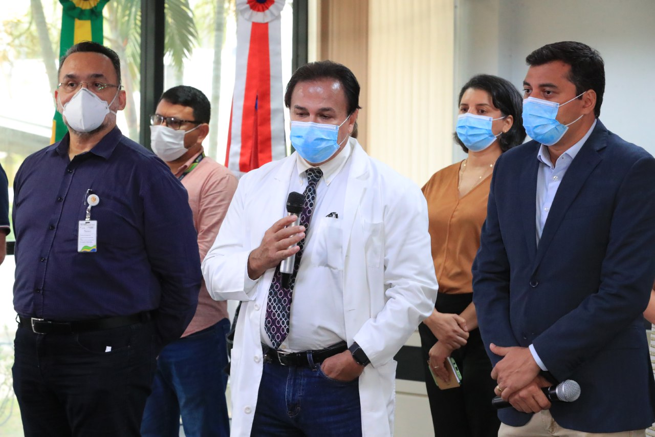 Governador Wilson Lima anuncia médico Anoar Samad como novo secretário estadual de Saúde