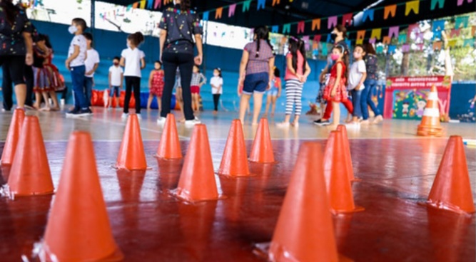 Prefeitura promove ‘Circuito Motor Julino’ em escola da zona Leste