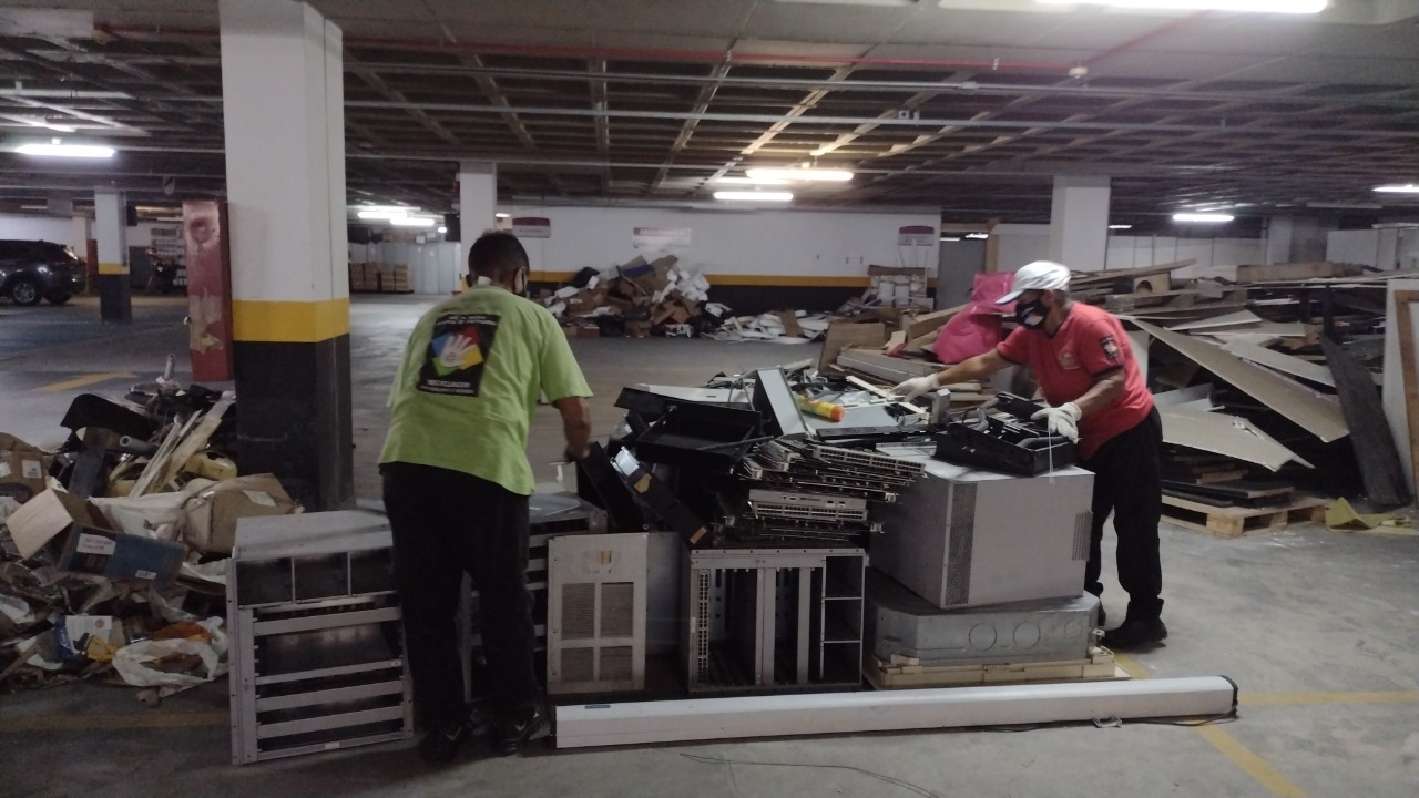 Tribunal de Contas destina mais de 10 toneladas de resíduos sólidos para reciclagem