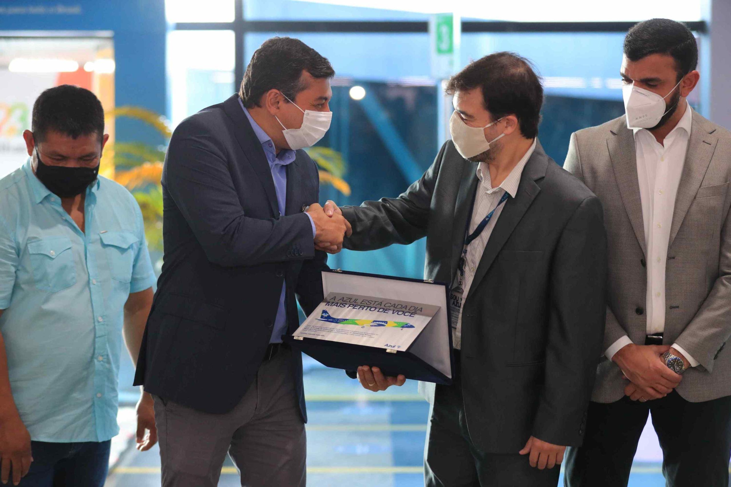 Wilson Lima participa da inauguração do primeiro voo direto de Manaus para São Gabriel da Cachoeira