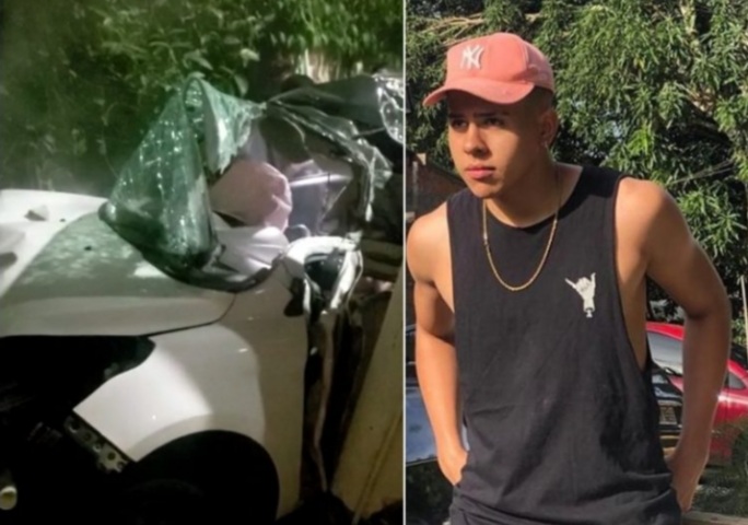 Vídeo: Morre adolescente de 17 anos após bater carro em poste na Ponta Negra