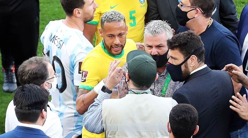 Anvisa interrompe partida entre Brasil e Argentina