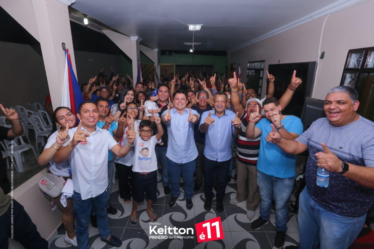 Família Botelho declara apoio à candidatura de Keitton Pinheiro a prefeito em Coari