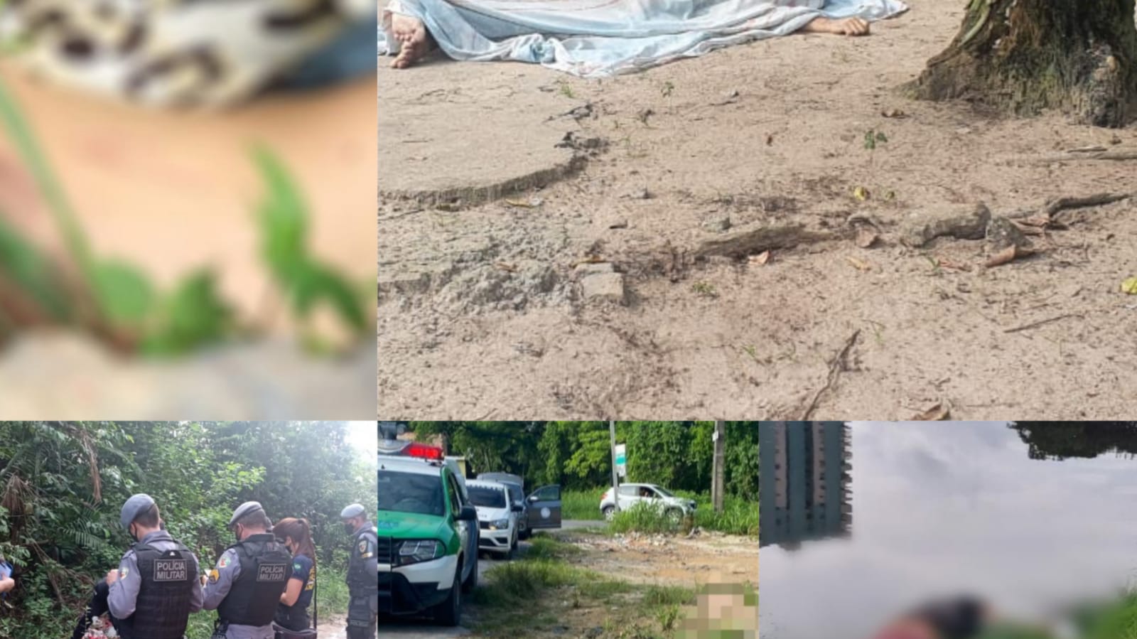 5 corpos são achados em menos de 6 horas em Manaus