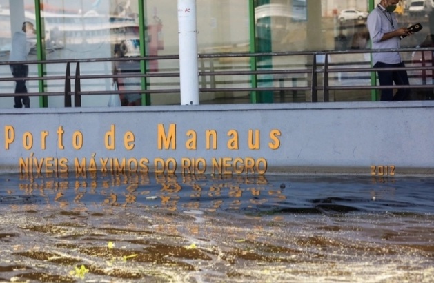 Nível do Rio Negro sobe 35 cm em 10 dias