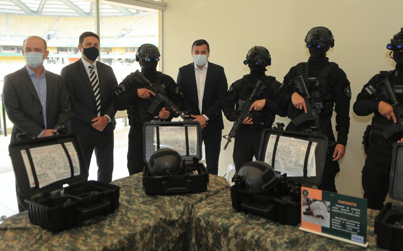 Wilson Lima entrega equipamentos para reforçar segurança nas fronteiras do estado