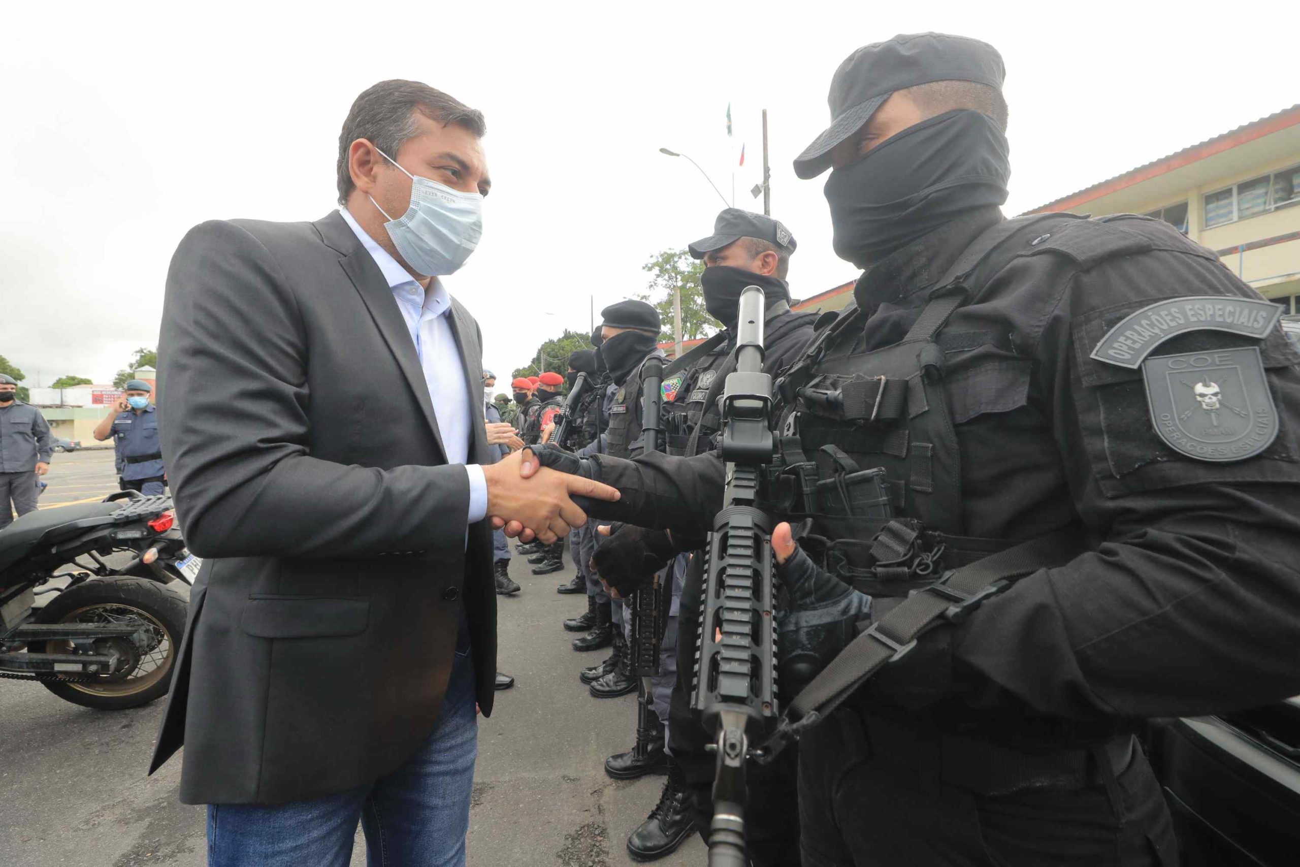 Governador Wilson Lima deflagra operação Réveillon para reforçar policiamento na capital e interior