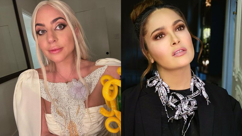 Lady Gaga e Salma Hayek quase protagonizaram cena de sexo em ‘Casa Gucci’