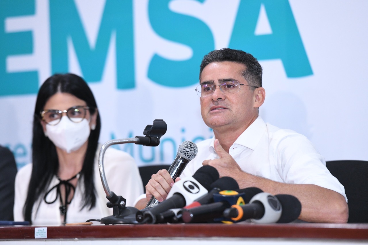 Prefeito anuncia avanço da saúde municipal com Manaus em primeiro lugar no ‘Previne Brasil’