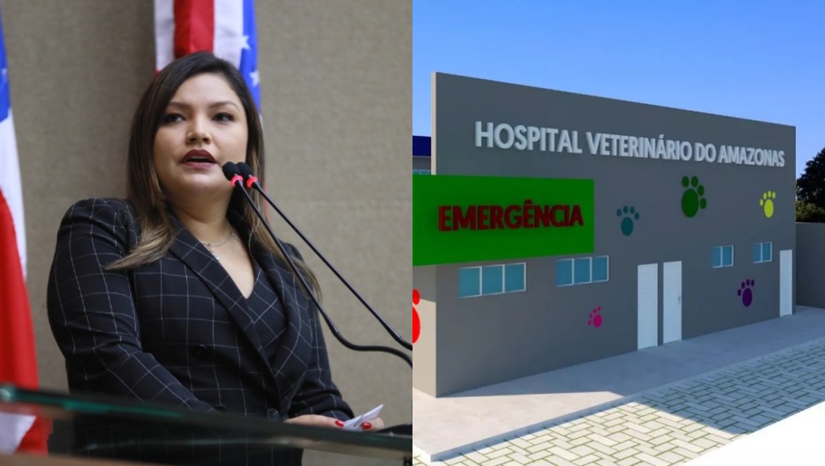 Joana Darc comemora a Assinatura da Ordem de Serviço para construção do primeiro Hospital Público Veterinário do AM