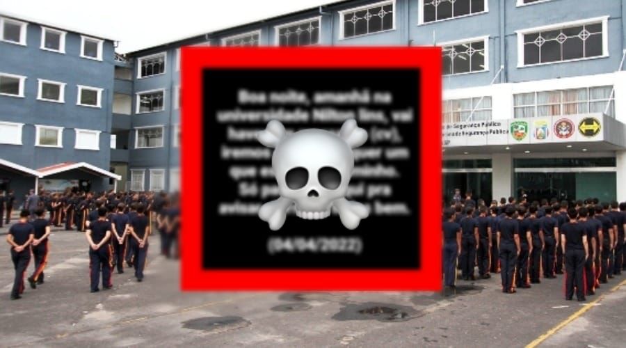 CV ameaça massacre em colégio da PM e comandante dá recado; VEJA