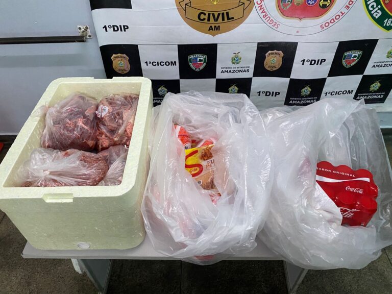 Homem é preso após tentar comprar mais de 1 mil em carne em Manaus