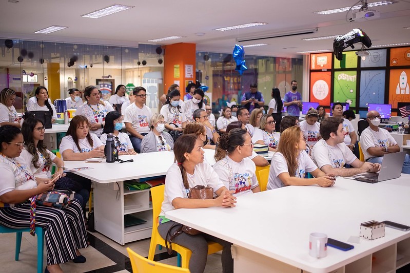 Parceria entre Prefeitura de Manaus e Icbeu promove formação aos professores do ‘English For Kids’