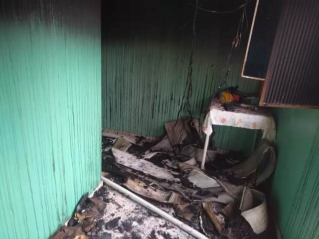 Incêndio atinge casas na Vila Marinho, zona Oeste de Manaus