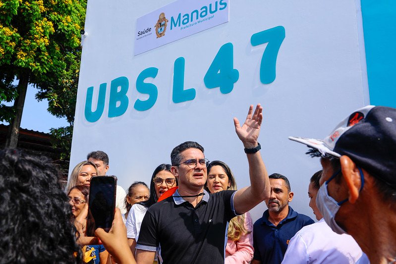 Prefeito David Almeida entrega Unidade de Saúde da Família L-47 totalmente revitalizada