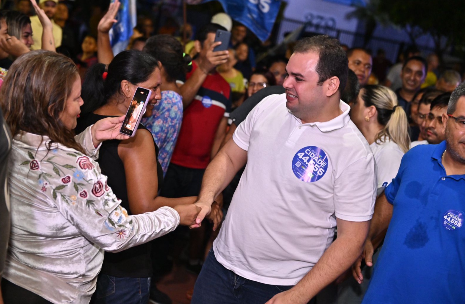Deputado estadual, Roberto Cidade cumpre atividades de campanha em bairros da zona Sul de Manaus