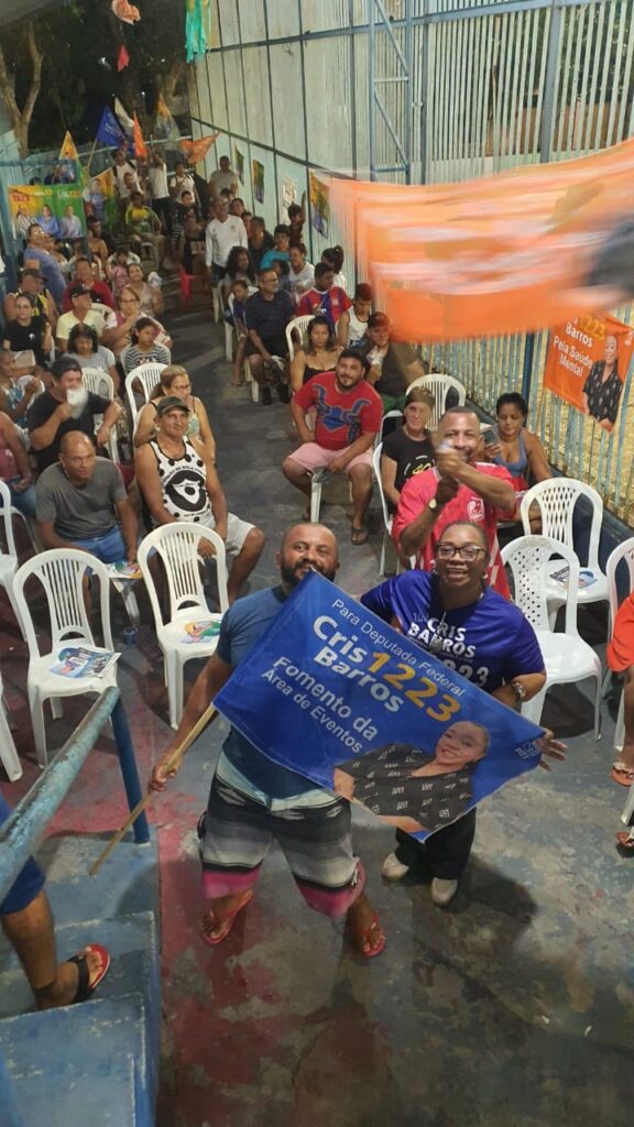 Moradores do bairro Raiz apoiam Cris Barros para deputada federal