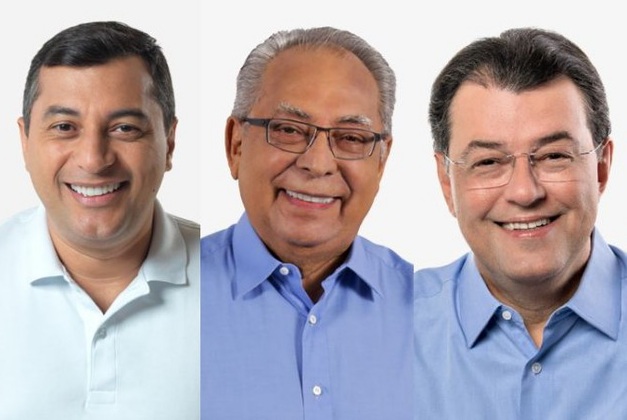 Ipec: Wilson tem 34%; Amazonino, 26%; e Braga, 17% na disputa para o Governo do Amazonas