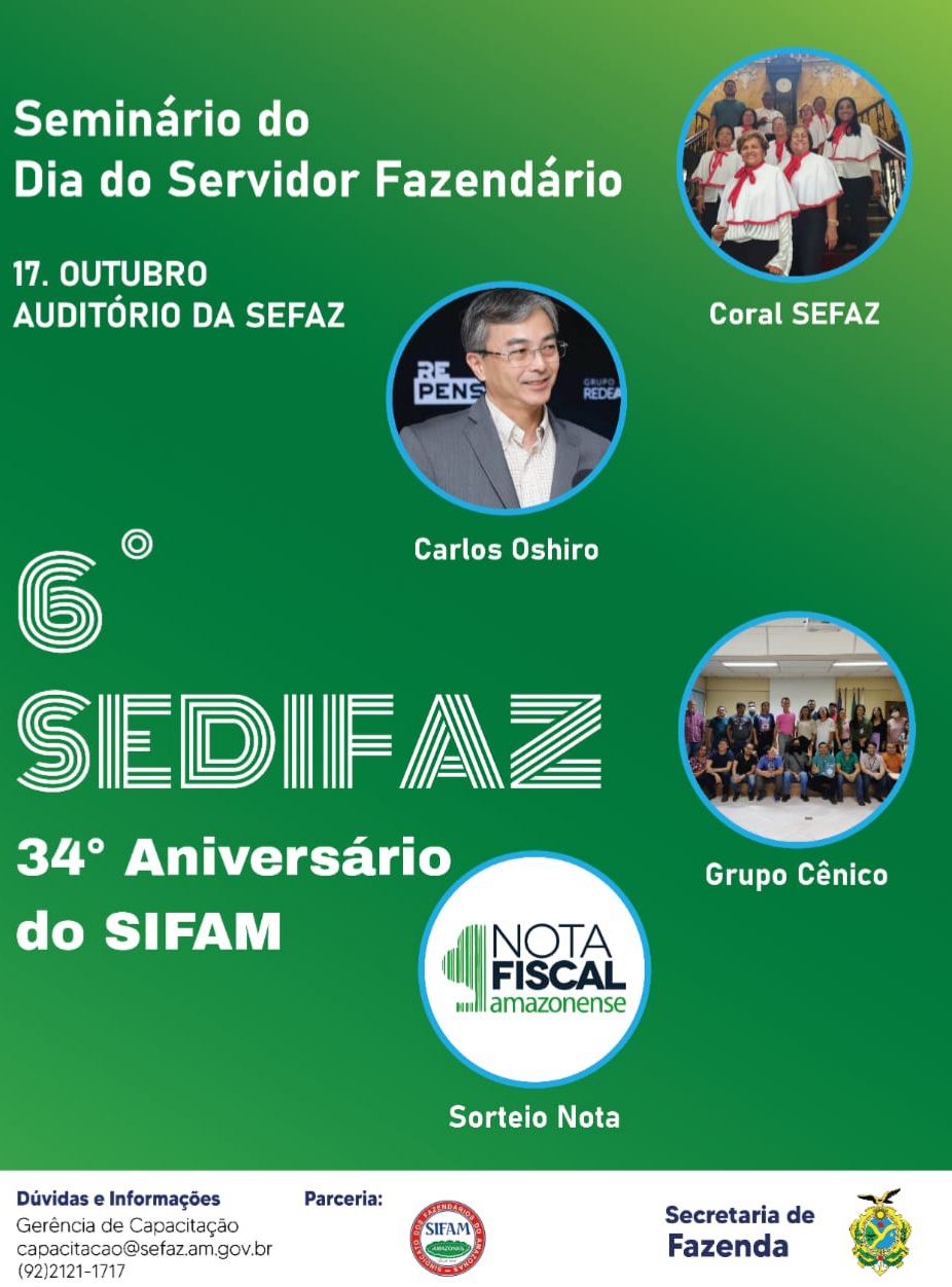 SEDIFAZ – Evento que comemora criação do SIFAM chega à 6ª edição