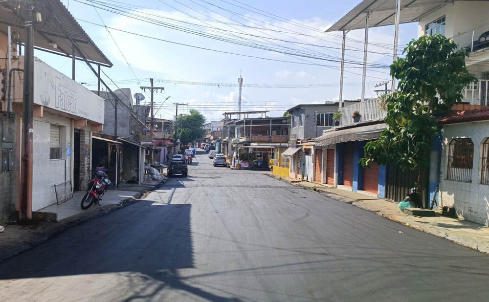 Prefeitura de Manaus conclui mais uma rua no bairro Compensa