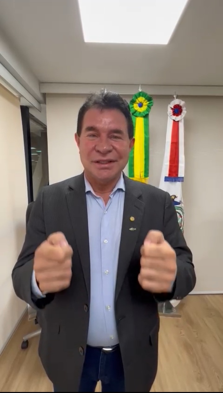 Deputado Dr. Gomes declara voto em Roberto Cidade para Presidência da Assembleia Legislativa