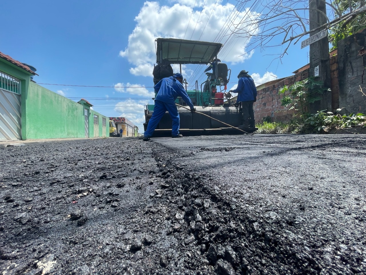 Prefeitura de Manaus avança nas obras em novas ruas no bairro Nova Cidade