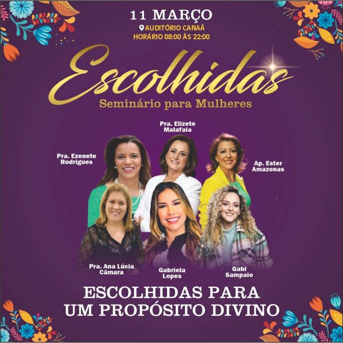 Maior seminário gospel para mulheres chega a Manaus com palestrantes renomadas