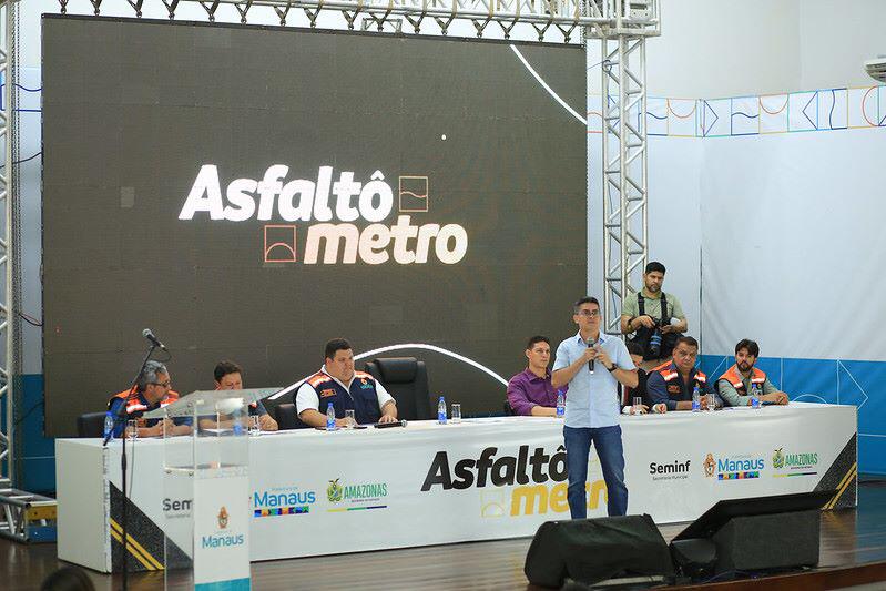 Asfaltômetro amplia transparência na execução do programa ‘Asfalta Manaus’