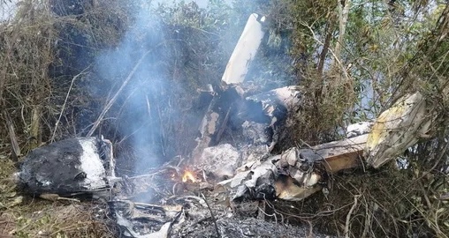 Avião cai e homem fica com 80% do corpo queimado em Novo Aripuanã no Amazonas
