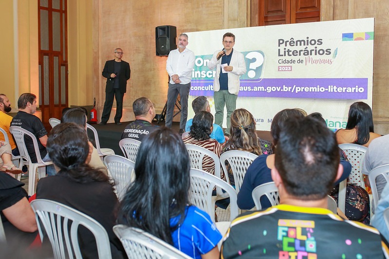 Prefeitura abre inscrições dos ‘Prêmios Literários Cidade de Manaus 2023’ e vencedores terão impressão de suas obras