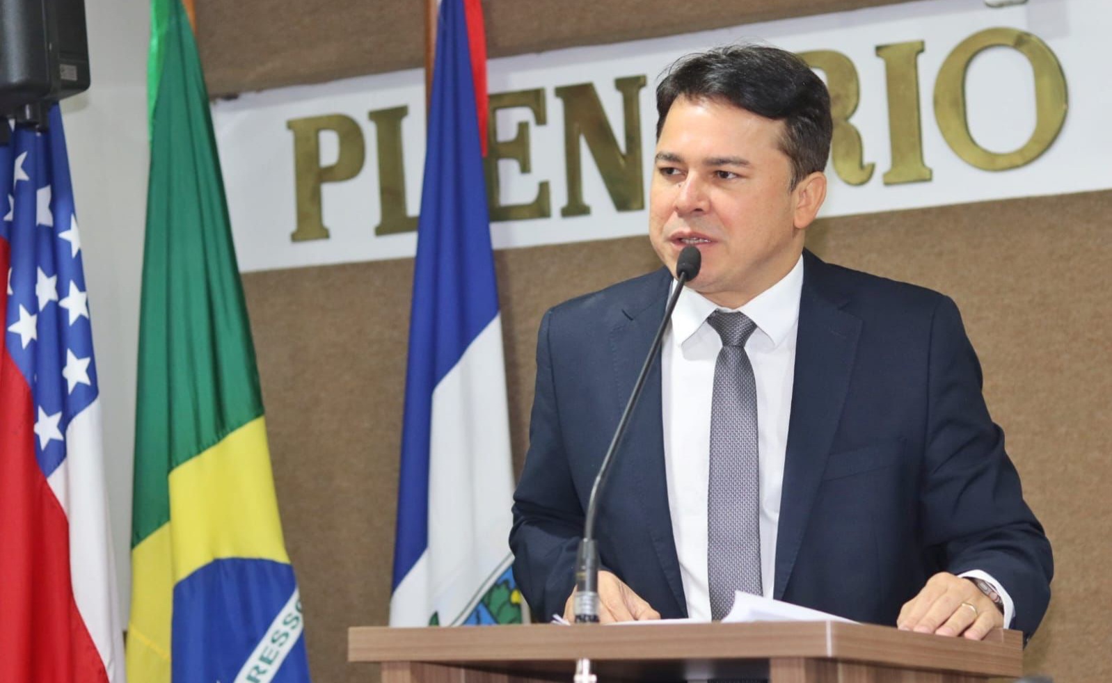Prefeito Keitton Pinheiro prestigia abertura dos trabalhos legislativos de 2023 da Câmara Municipal de Coari