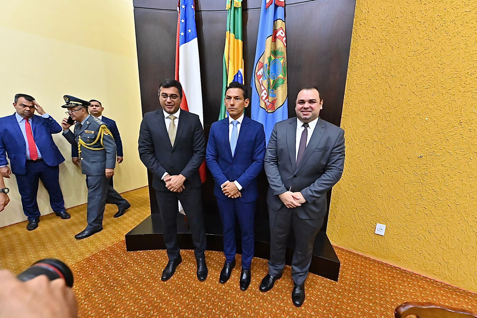 Presidente da Aleam, Roberto Cidade destaca capacidade técnica de Umberto Ramos, novo superintende regional da PF no Amazonas