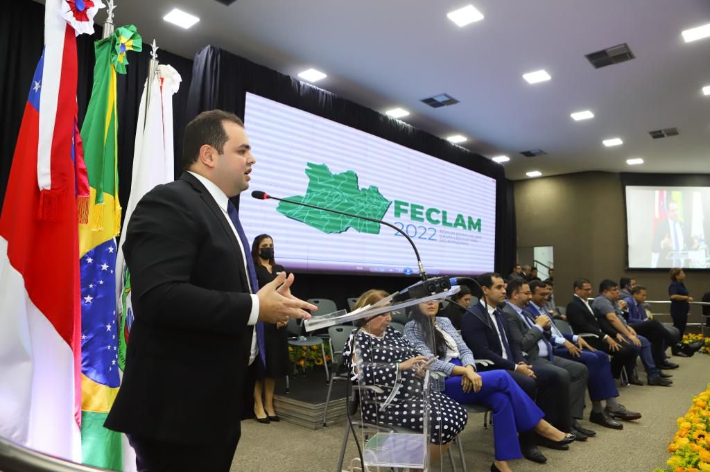 Presidente da Aleam, deputado Roberto Cidade anuncia 3ª edição do Feclam para os dias 19 e 20 de abril