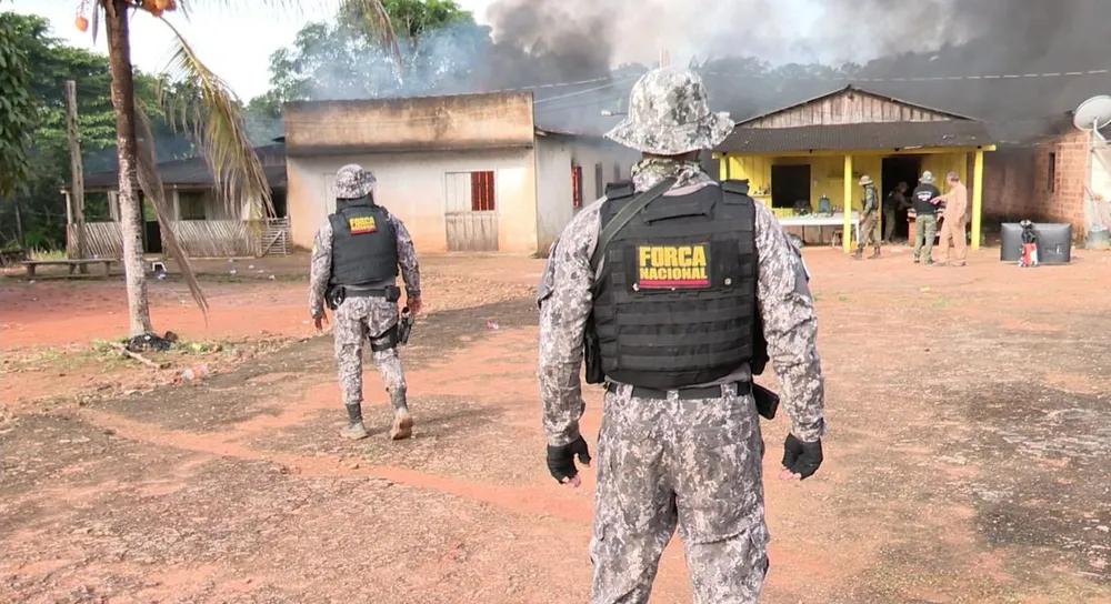 Oito garimpeiros são presos durante operação contra garimpo ilegal no Sul do Amazonas
