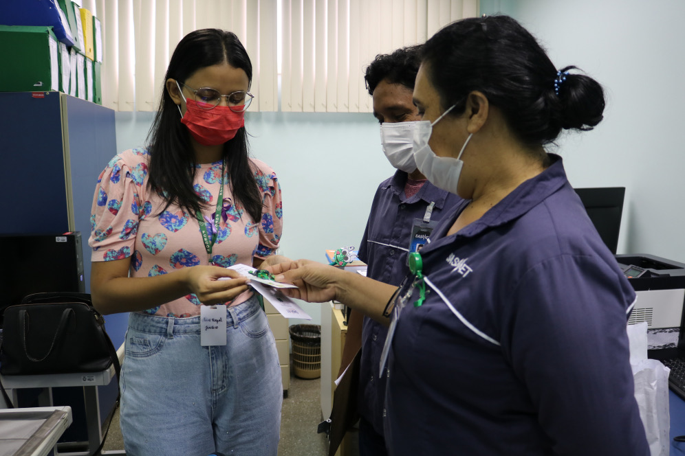 Abril Verde na FCecon orienta servidores sobre saúde e segurança no trabalho