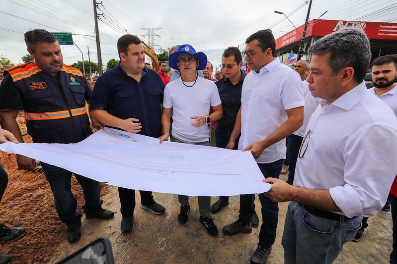 Prefeitura e Governo do AM firmam termo de cooperação para ampliar rede de esgoto de Manaus