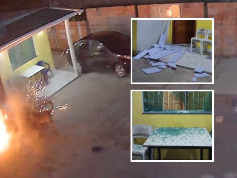 Criminosos jogam granada dentro de casa de PM na zona Norte de Manaus; vídeo