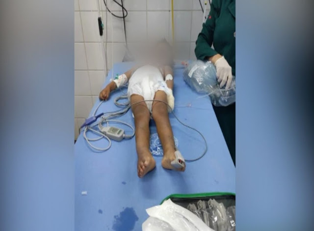 Menino de três anos m0rre após ser queimado e esp4ncado pelo pai em Manaus