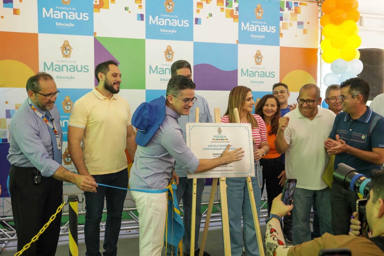 Prefeitura de Manaus reinaugura escola municipal José Marques de Almeida, na zona rodoviária