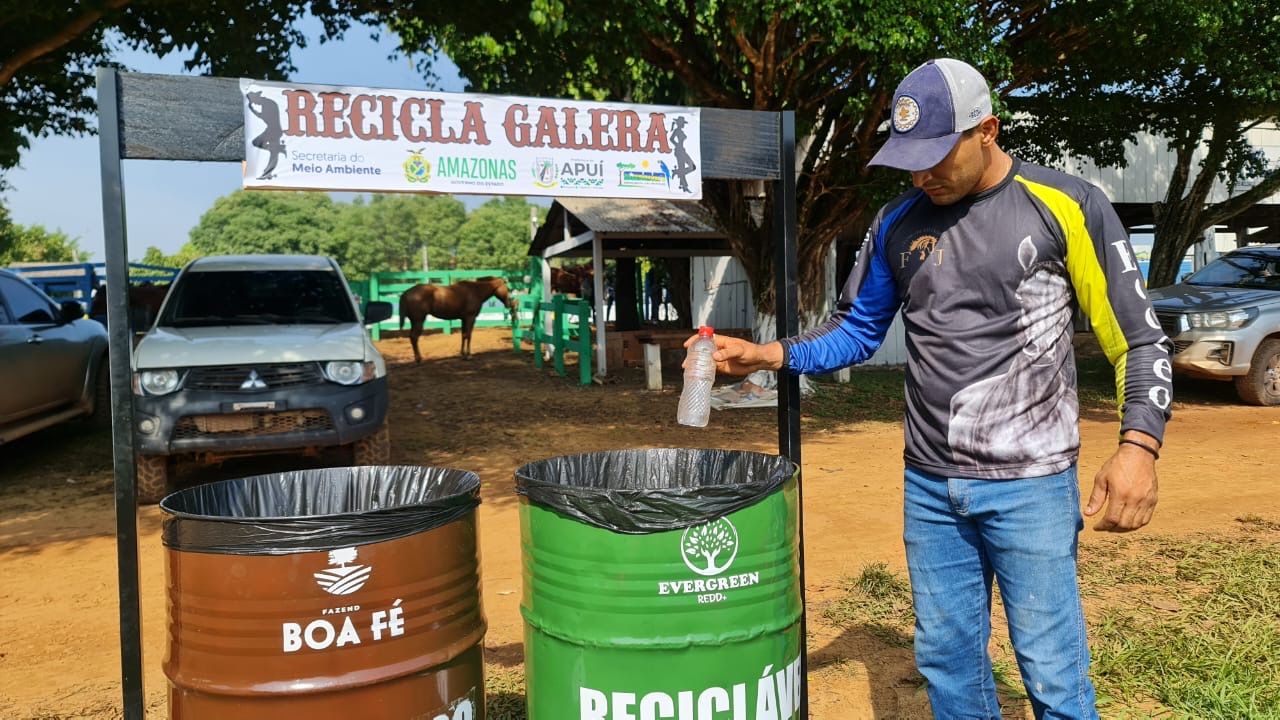 ‘Recicla, Galera’ em Apuí destina mais de meia tonelada de materiais para reciclagem em dois dias de ação 