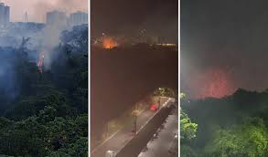 Incêndio atinge bairro Dom Pedro