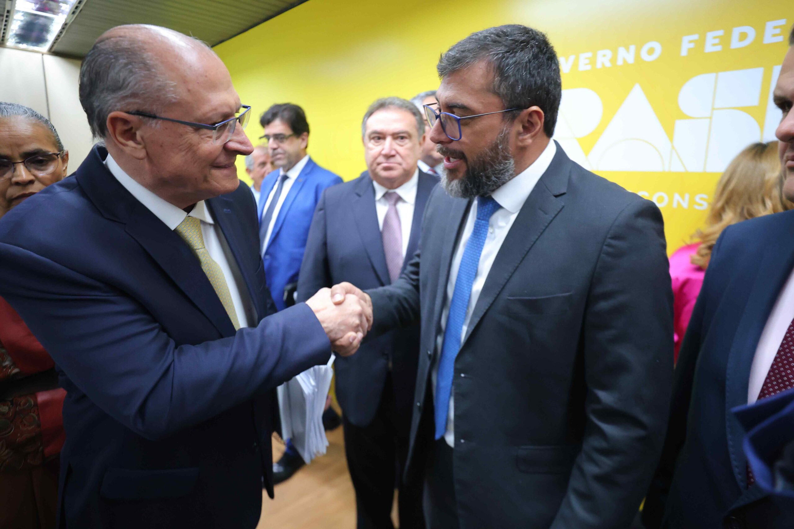 Wilson Lima se reúne com Alckmin para reforçar ações de enfrentamento à estiagem no Amazonas